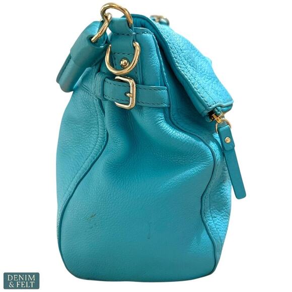 Kate Spade Cobble Hill Little Minka Blue Leather Shoulder Bag Handbag/Purse - Picture 5 of 16